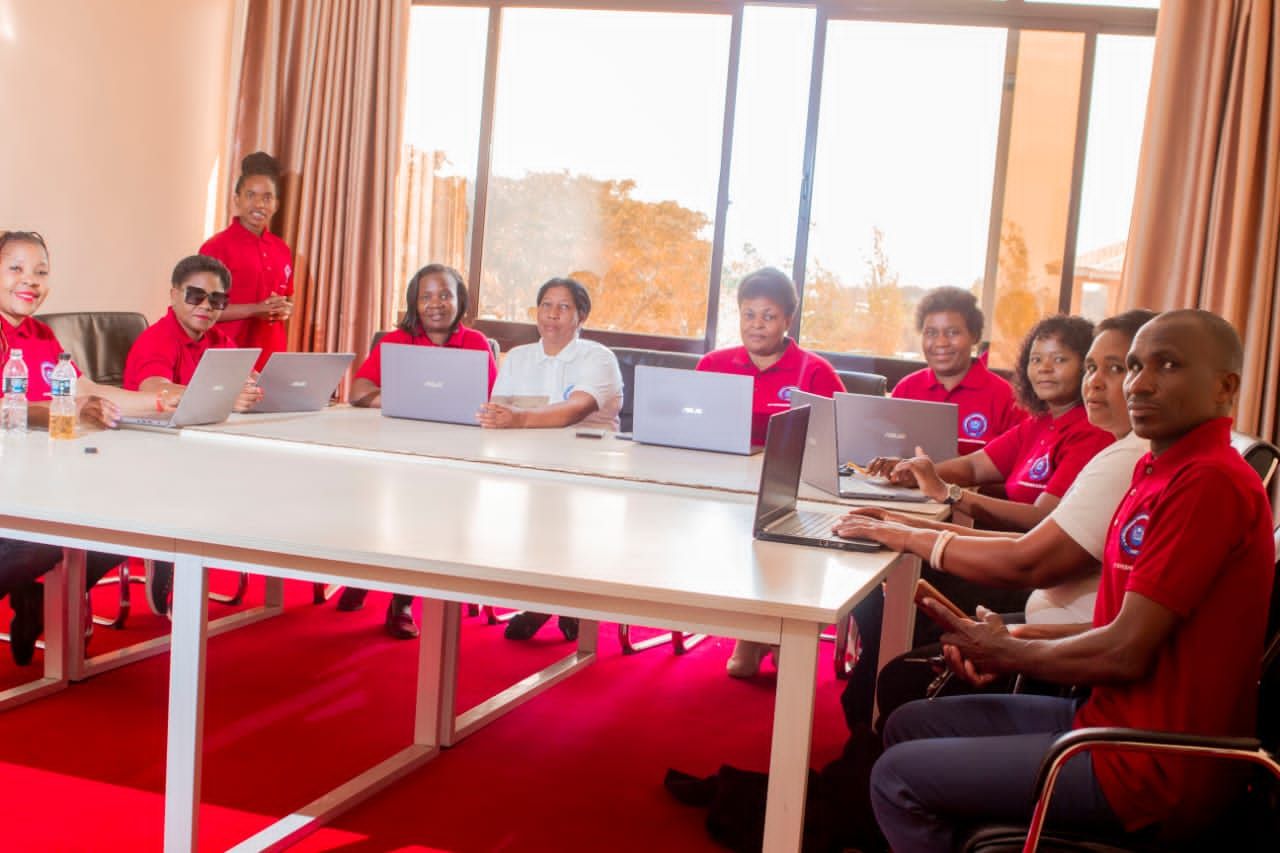 LCC participants during a training session